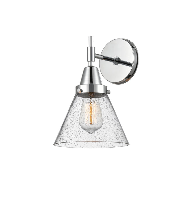 Innovations 447-1W-PC-G44 One Light Wall Sconce, Polished Chrome