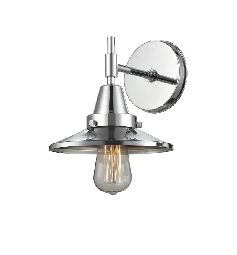 Innovations 447-1W-PC-M7-PC One Light Wall Sconce, Polished Chrome