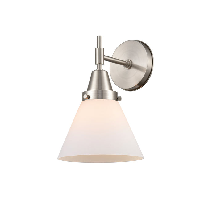 Innovations 447-1W-SN-G41 One Light Wall Sconce, Satin Nickel