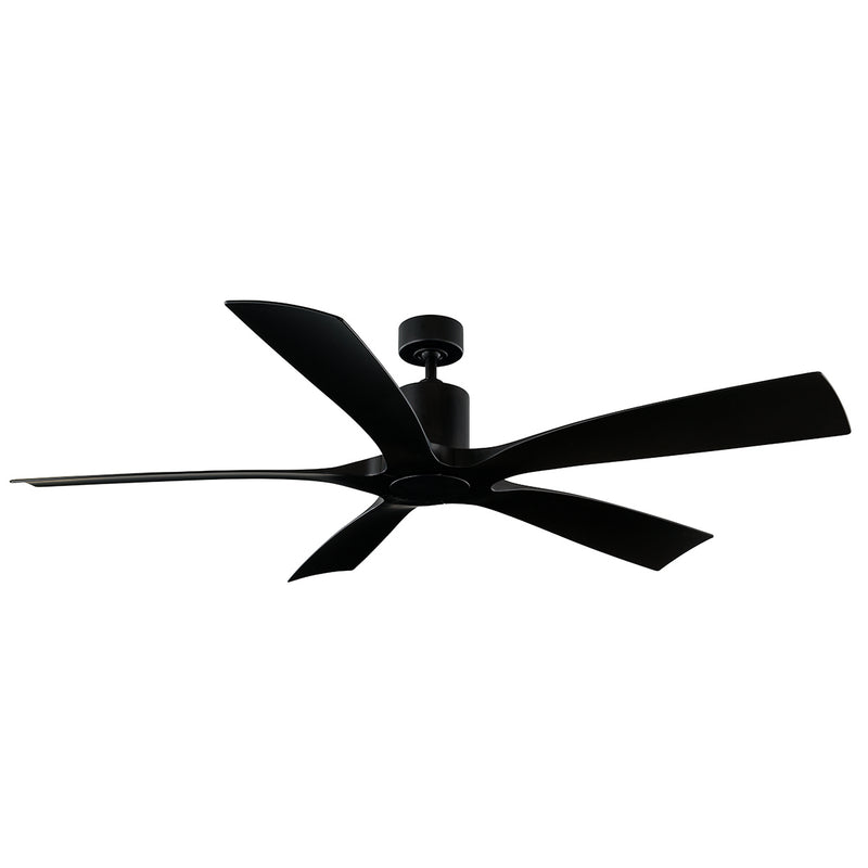Modern Forms Fans FR-W1811-70-MB 70" Ceiling Fan, Matte Black