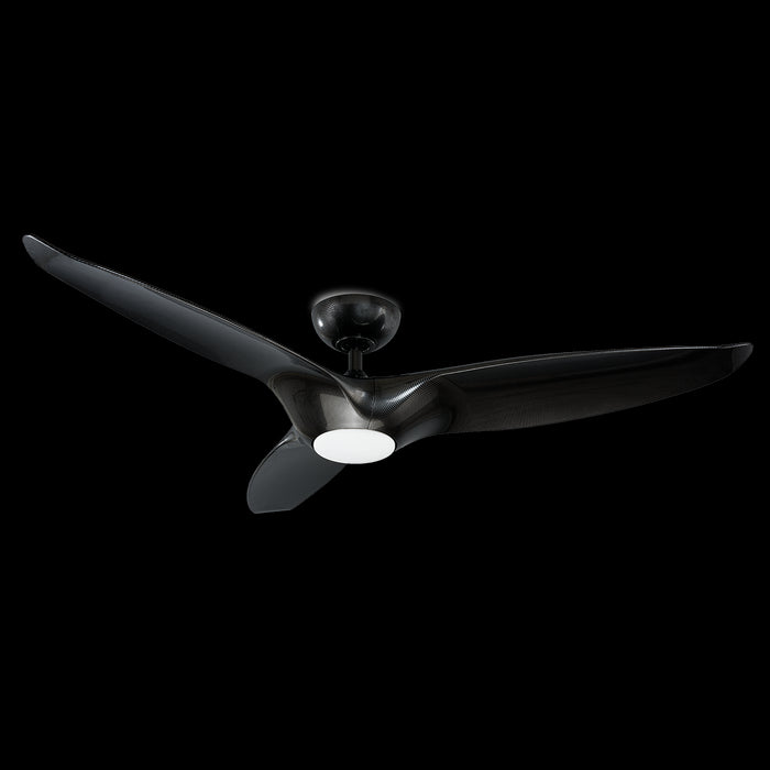 Modern Forms Fans FR-W1813-60L-GB 60" Ceiling Fan, Gloss Black