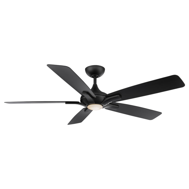 Modern Forms Fans FR-W2008-60L-27-MB 60" Ceiling Fan, Matte Black