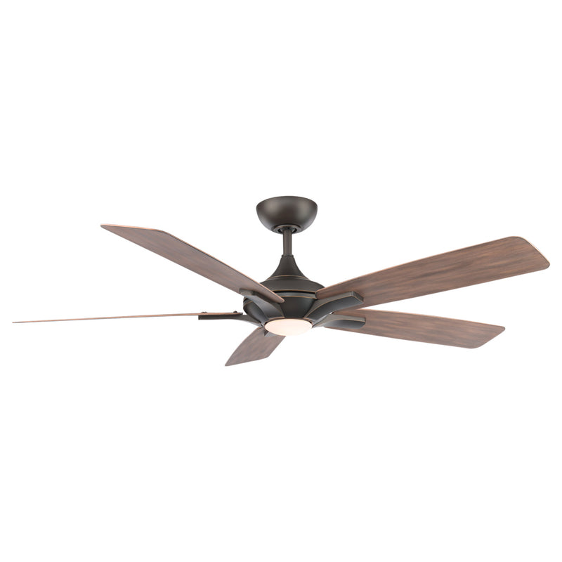 Modern Forms Fans FR-W2008-60L27OBBW 60" Ceiling Fan, Oil Rubbed Bronze/Barn Wood