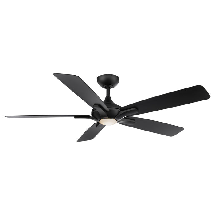 Modern Forms Fans FR-W2008-60L-MB 60" Ceiling Fan, Matte Black
