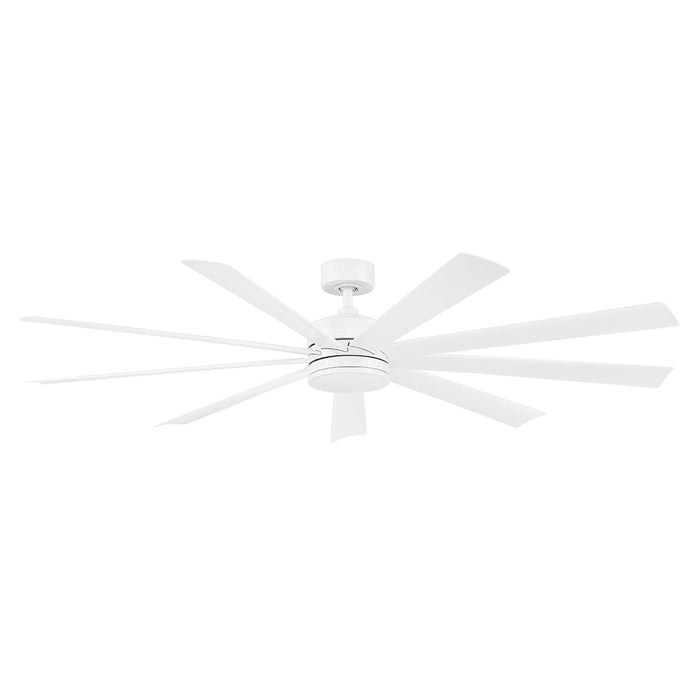 Modern Forms Fans FR-W2101-72L-27-MW 72" Ceiling Fan, Matte White