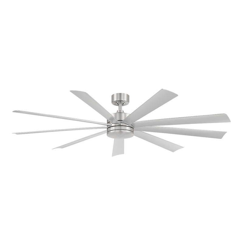 Modern Forms Fans FR-W2101-72L-SS 72" Ceiling Fan, Stainless Steel