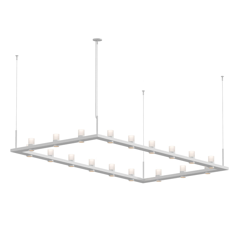 Sonneman 20QWR48C LED Pendant, Satin White