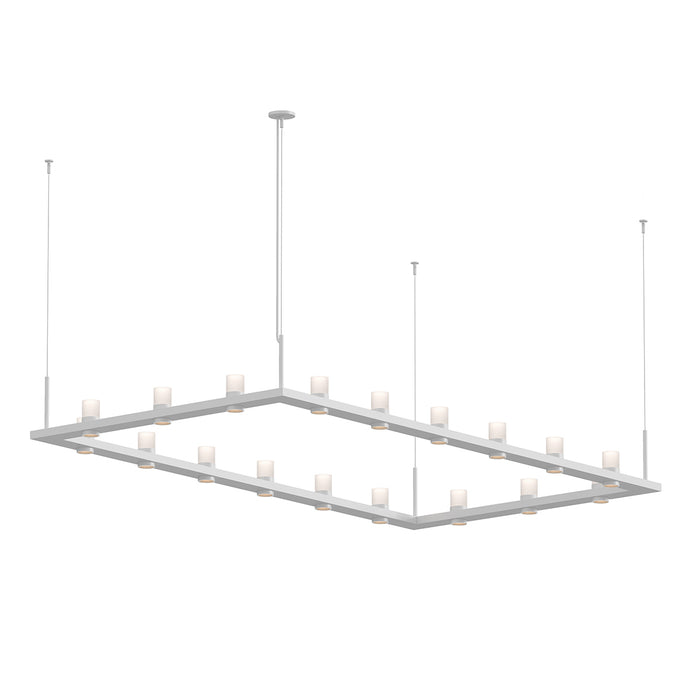 Sonneman 20QWR48C LED Pendant, Satin White