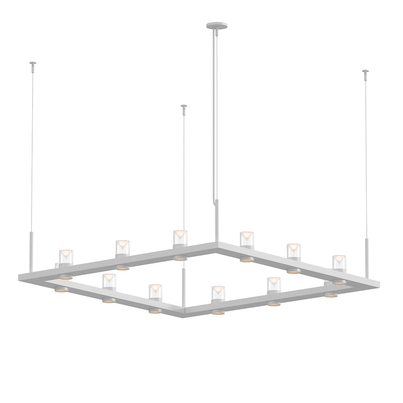 Sonneman 20QWS04B LED Pendant, Satin White