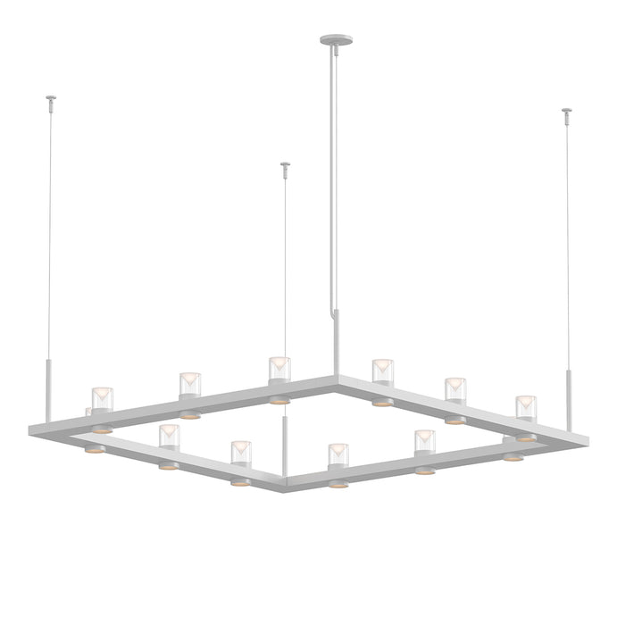 Sonneman 20QWS04B LED Pendant, Satin White