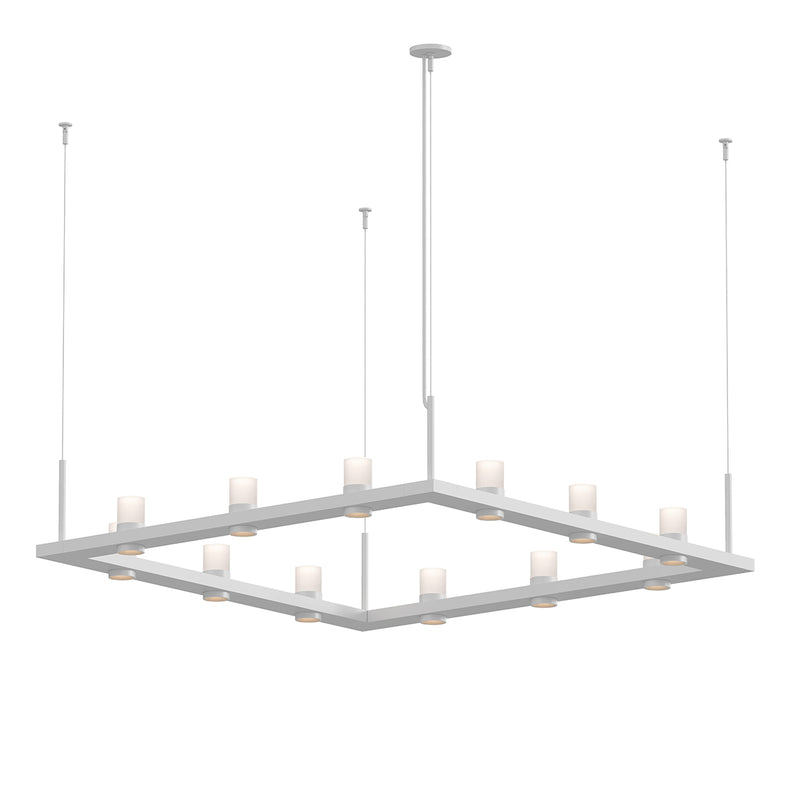 Sonneman 20QWS04C LED Pendant, Satin White