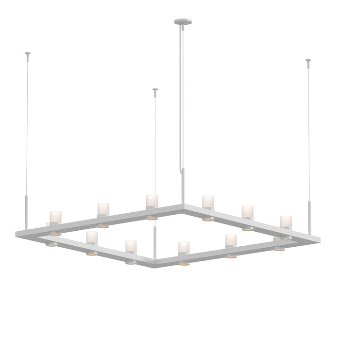 Sonneman 20QWS04C LED Pendant, Satin White