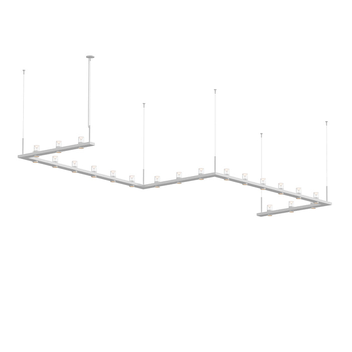 Sonneman 20QWZ46B LED Pendant, Satin White