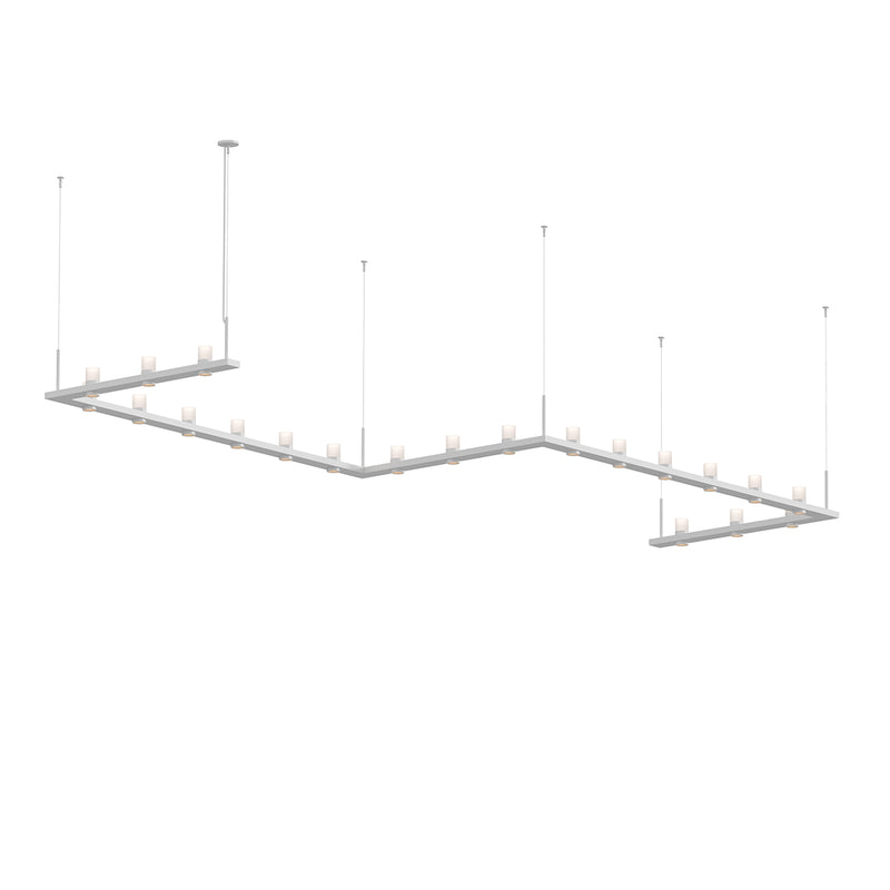 Sonneman 20QWZ46C LED Pendant, Satin White