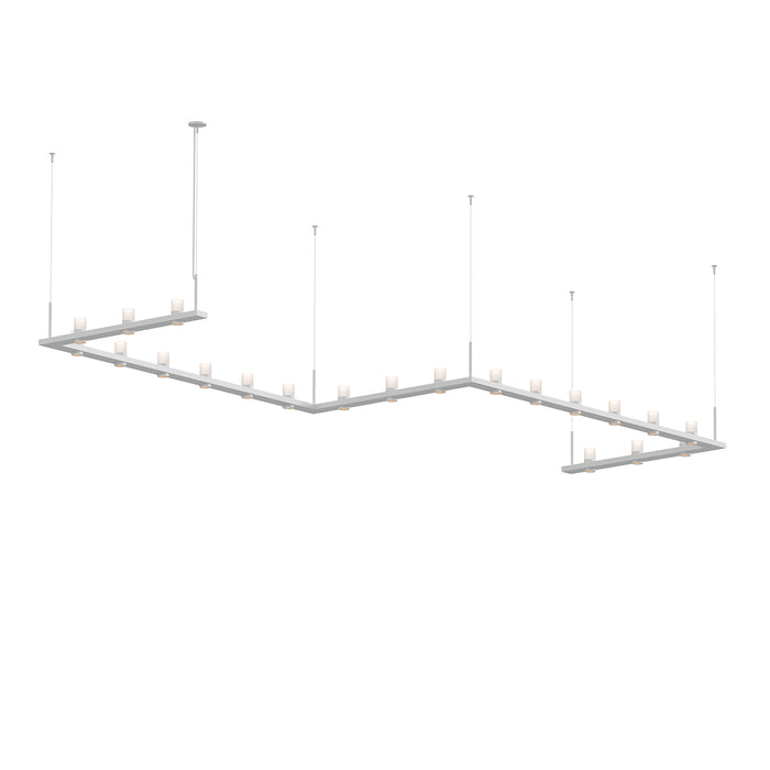 Sonneman 20QWZ46C LED Pendant, Satin White