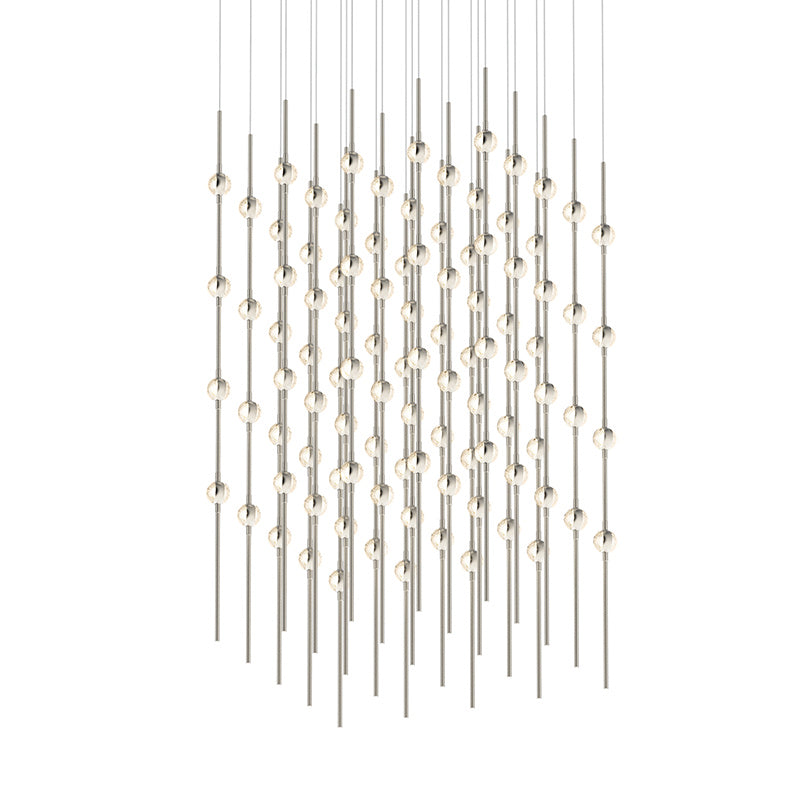 Sonneman 2168.13C LED Pendant, Satin Nickel