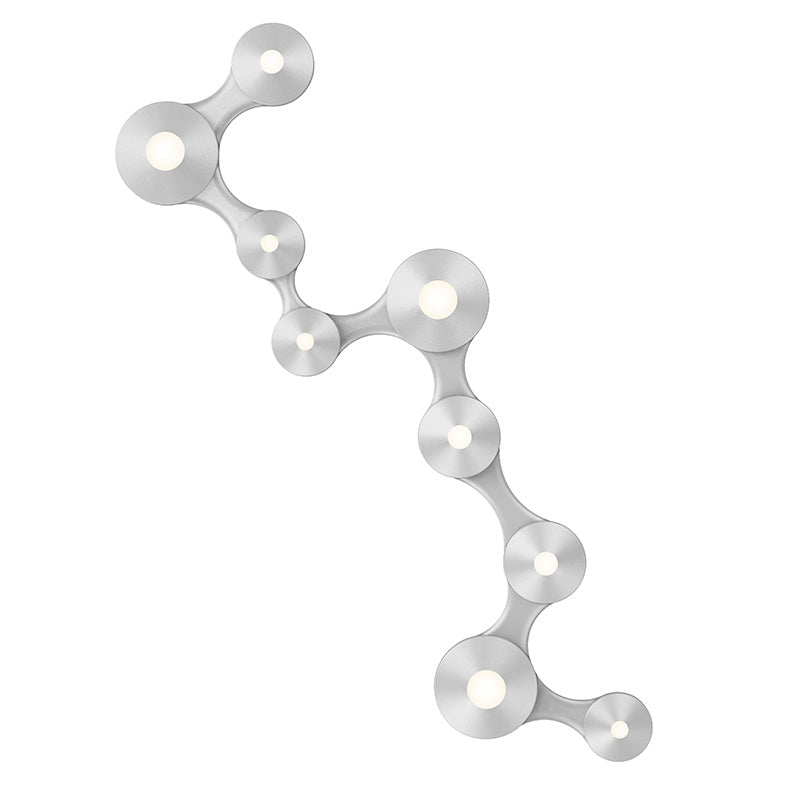Sonneman 2191.16-03-01-00-01 LED Surface Mount, Bright Satin Aluminum