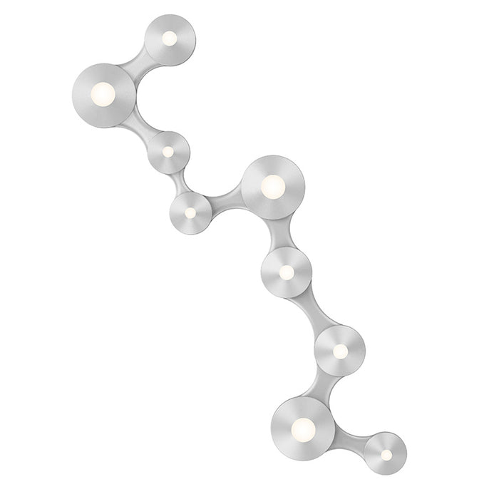 Sonneman 2191.16-03-01-00-01 LED Surface Mount, Bright Satin Aluminum