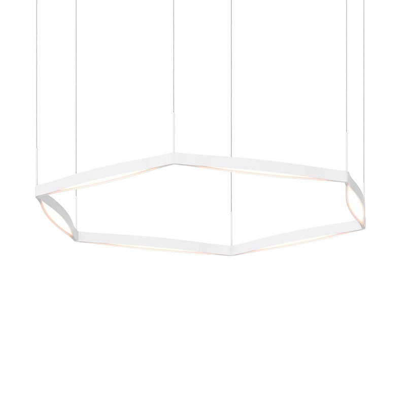 Sonneman 22QWRR01120PHA LED Pendant, Satin White