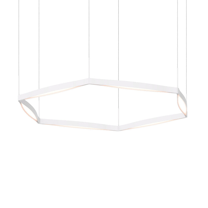 Sonneman 22QWRR01120PHA LED Pendant, Satin White