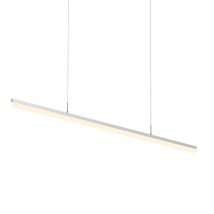 Sonneman 2348.16 LED Pendant, Bright Satin Aluminum