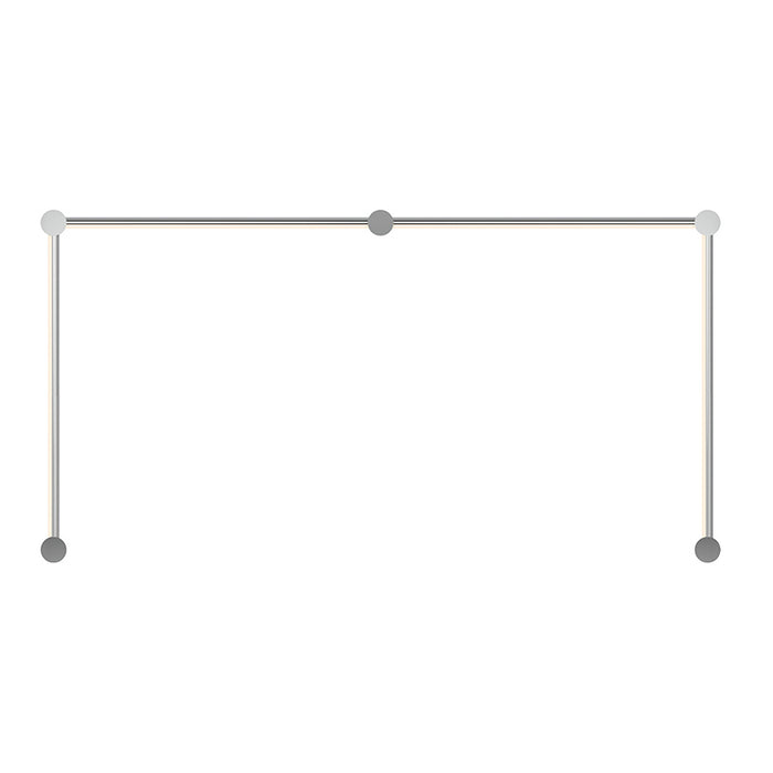 Sonneman 23QPCN222R120PHA LED Wall Bar, Polished Chrome