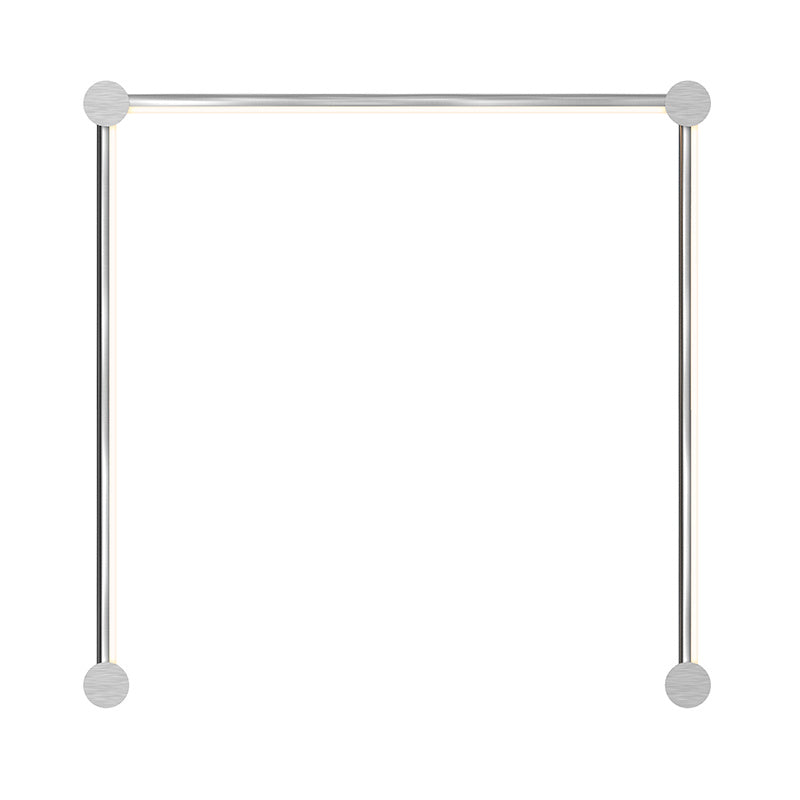 Sonneman 23QSCN122R120PHA LED Wall Bar, Satin Chrome