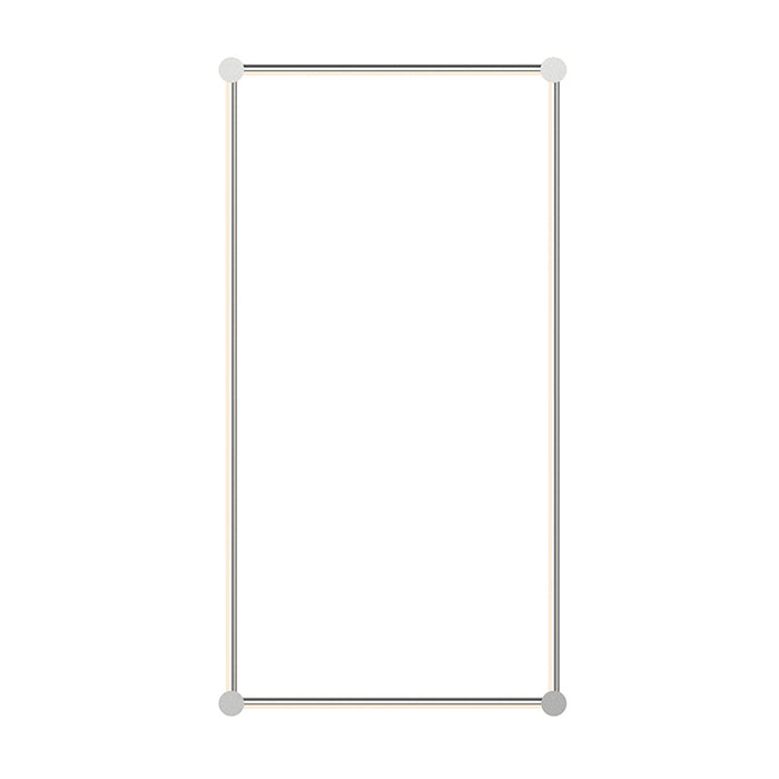 Sonneman 23QSCSR24R120PHA LED Wall Bar, Satin Chrome