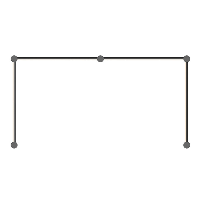 Sonneman 23QSKN222R120PHA LED Wall Bar, Satin Black