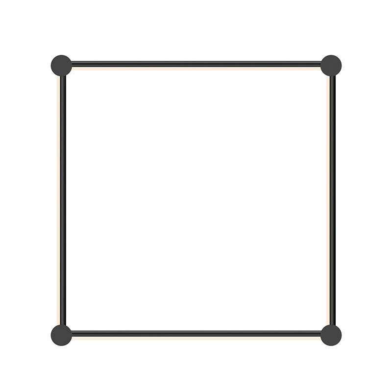 Sonneman 23QSKSR22R120PHA LED Wall Bar, Satin Black
