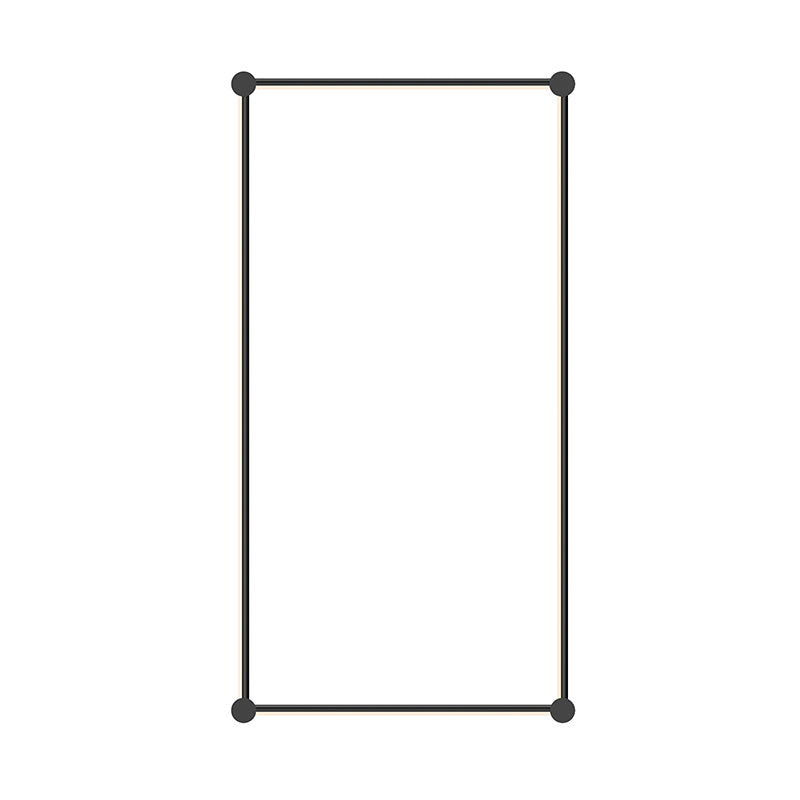 Sonneman 23QSKSR24R120PHA LED Wall Bar, Satin Black