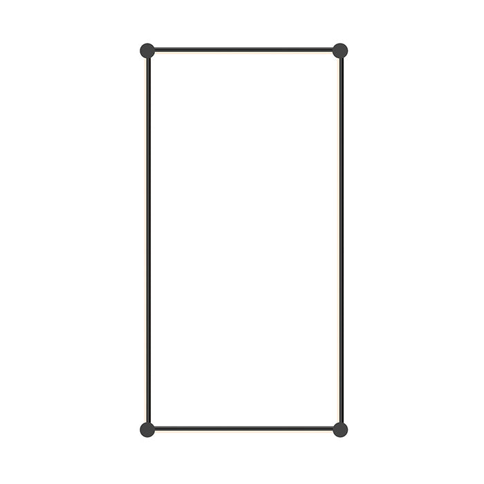 Sonneman 23QSKSR24R120PHA LED Wall Bar, Satin Black