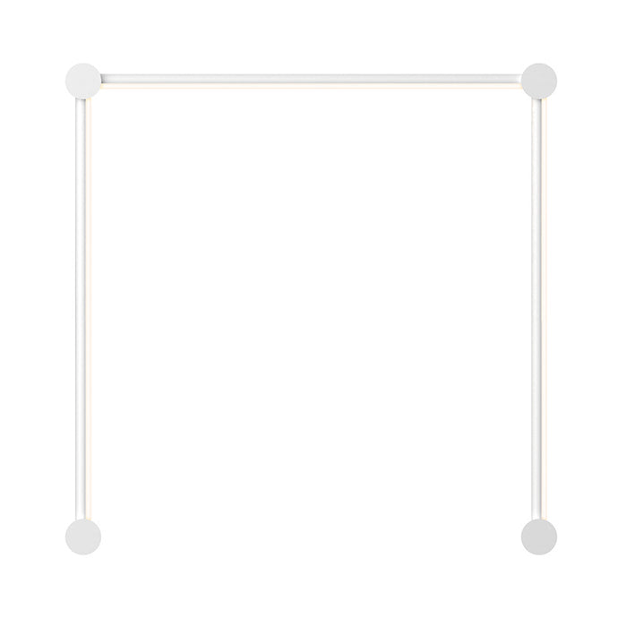 Sonneman 23QSWN122R120PHA LED Wall Bar, Satin White
