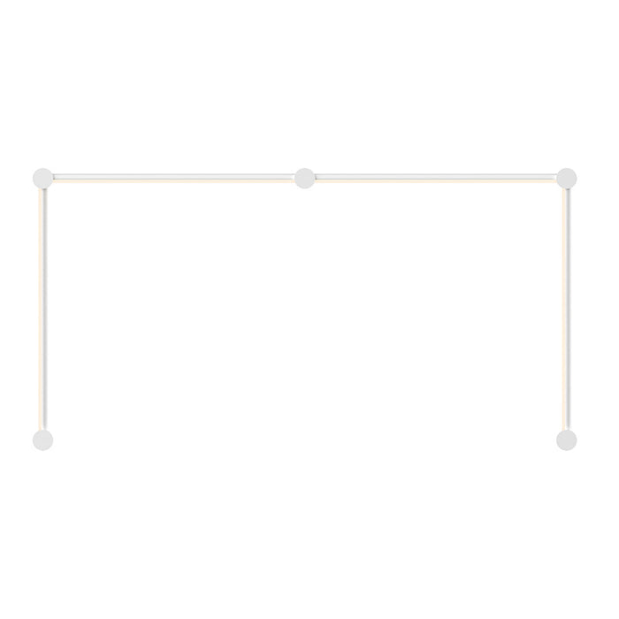 Sonneman 23QSWN222R120PHA LED Wall Bar, Satin White