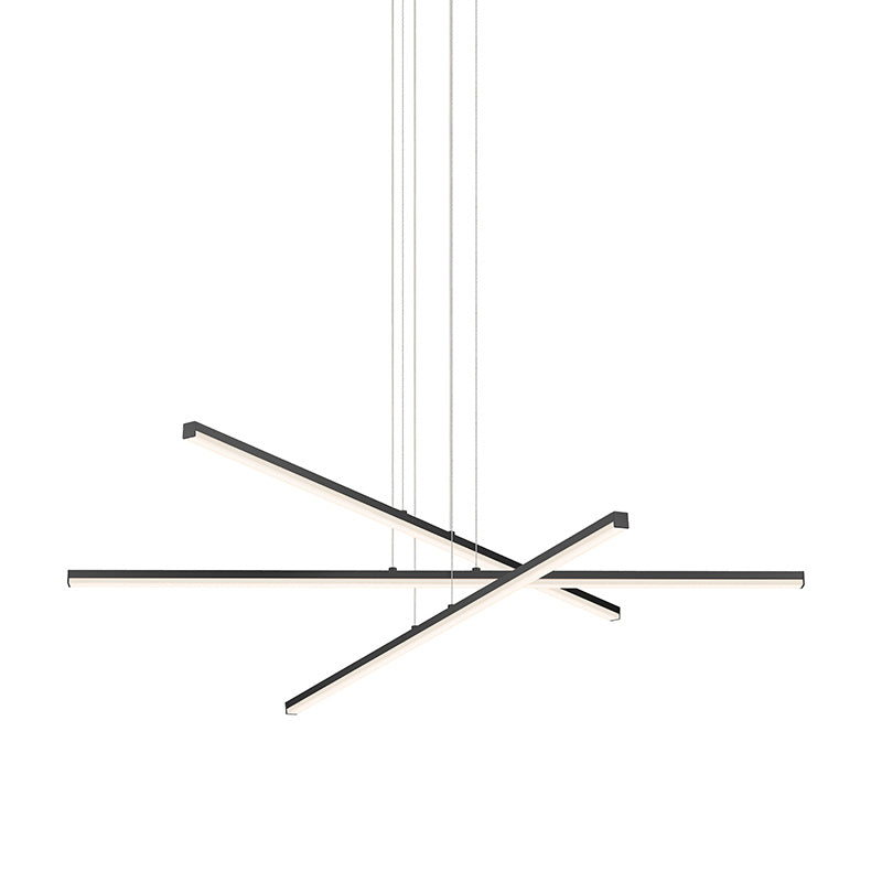 Sonneman 2763.25 LED Pendant, Satin Black