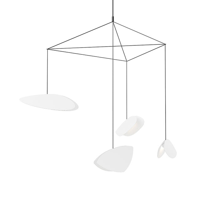 Sonneman 2902.25W LED Pendant, Satin Black