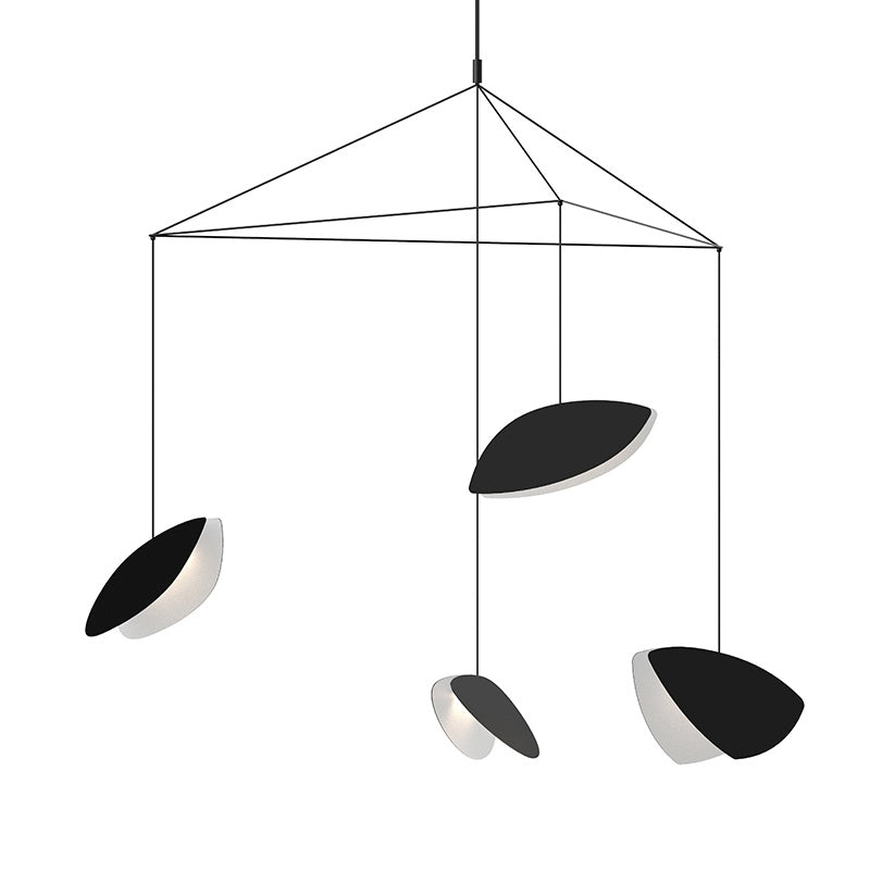 Sonneman 2904.25K LED Pendant, Satin Black