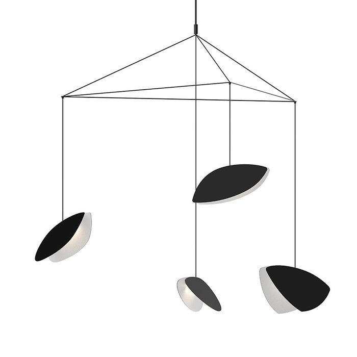 Sonneman 2904.25K LED Pendant, Satin Black