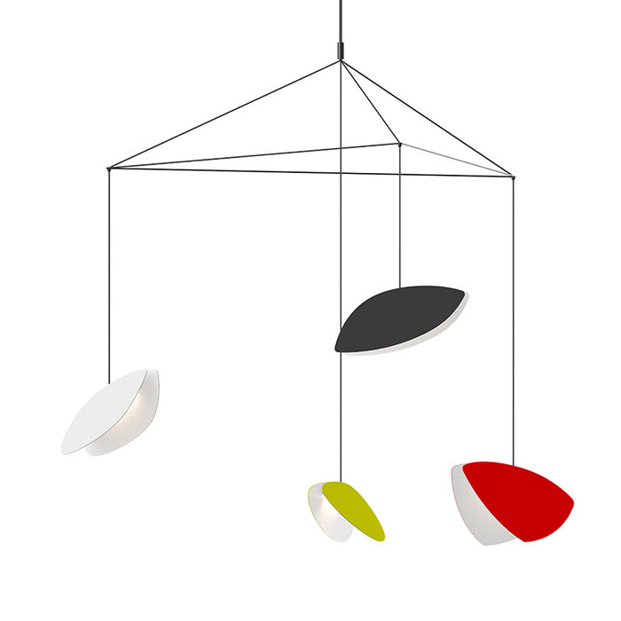 Sonneman 2904.25M LED Pendant, Satin Black