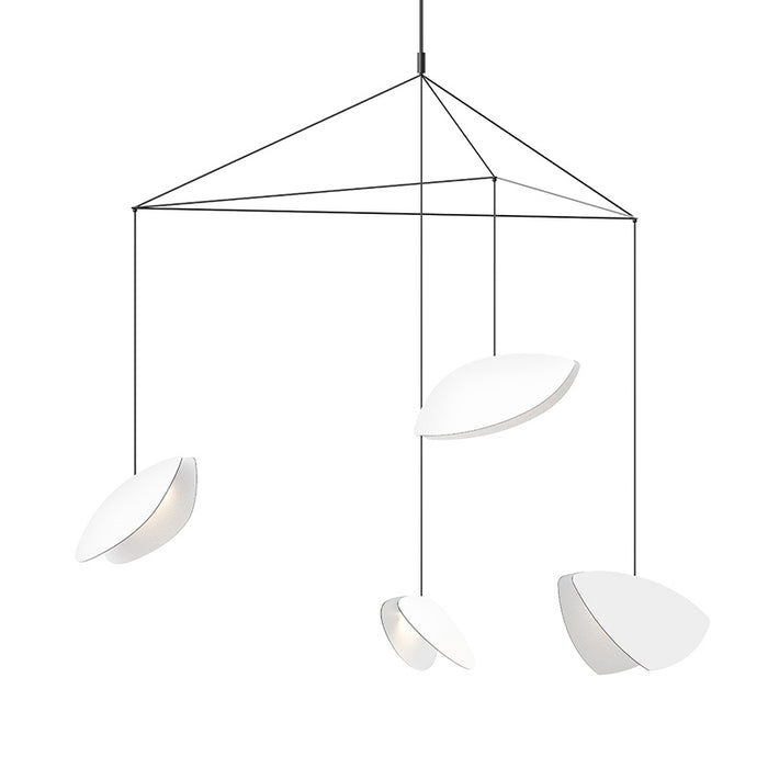 Sonneman 2904.25W LED Pendant, Satin Black