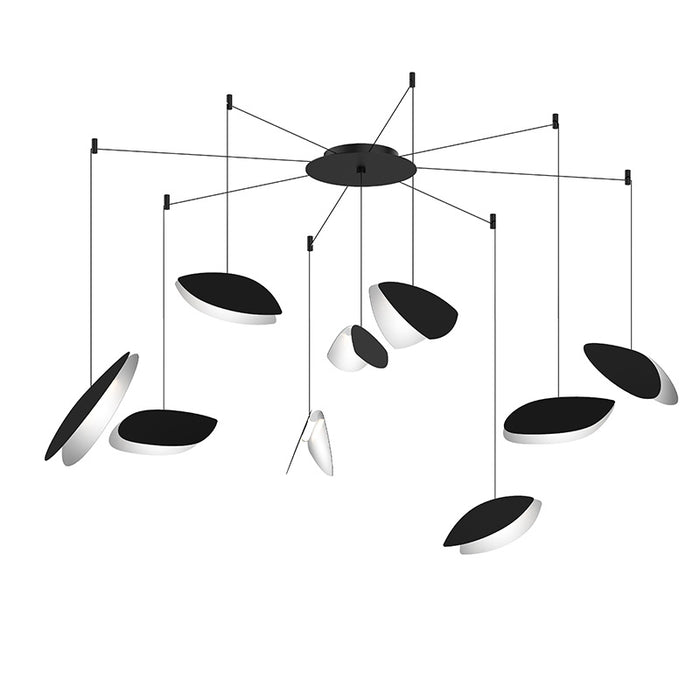 Sonneman 2905.25K LED Pendant, Satin Black