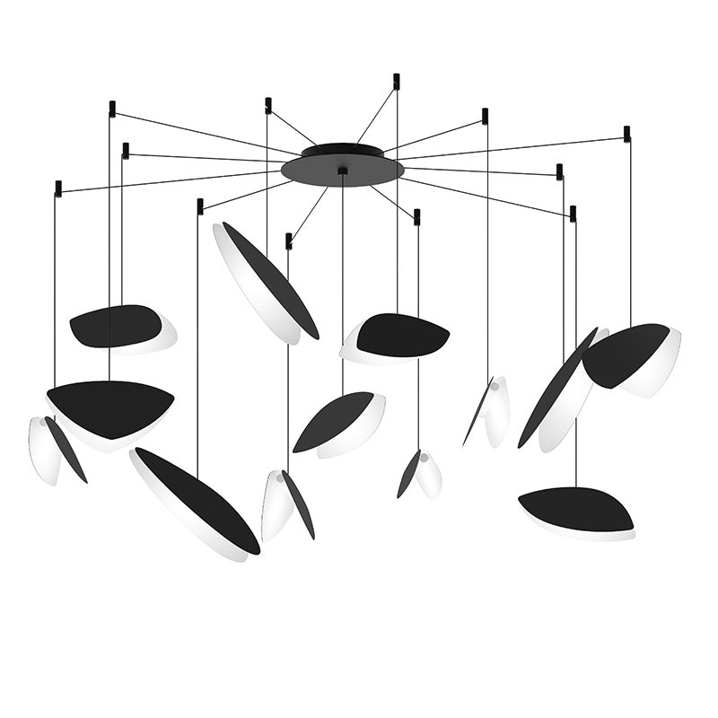Sonneman 2907.25K LED Pendant, Satin Black
