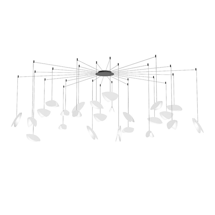 Sonneman 2909.25W LED Pendant, Satin Black