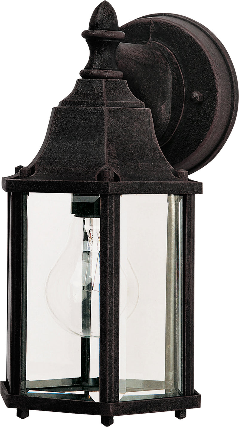 Maxim 1026RP One Light Outdoor Wall Lantern, Rust Patina