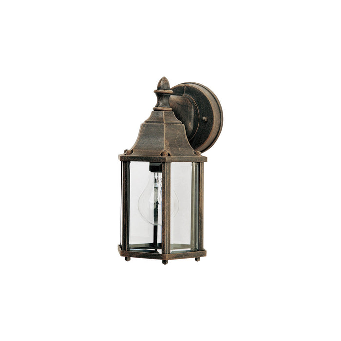 Maxim 1026RP One Light Outdoor Wall Lantern, Rust Patina