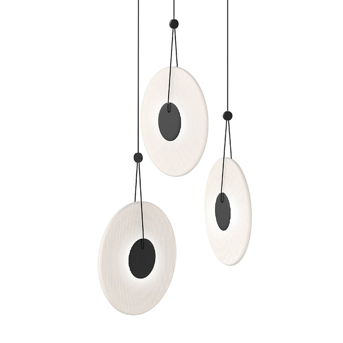 Sonneman 3113.25E LED Pendant, Satin Black