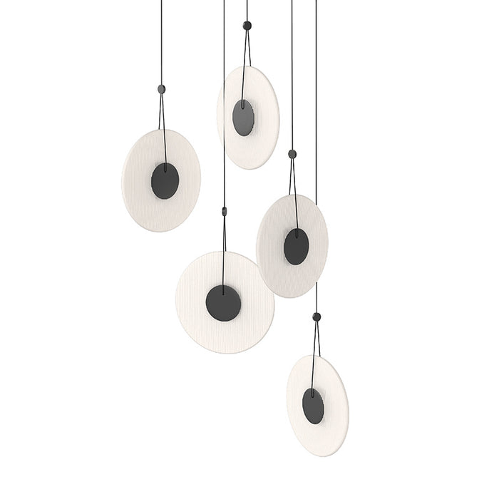 Sonneman 3115.25E LED Pendant, Satin Black