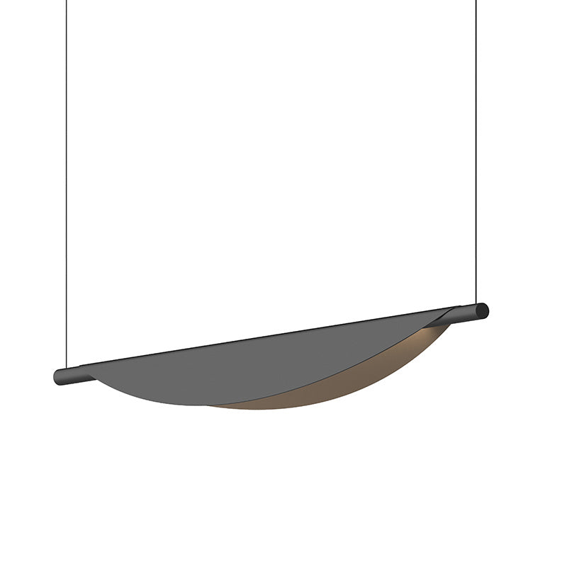 Sonneman 3121.25 LED Pendant, Satin Black
