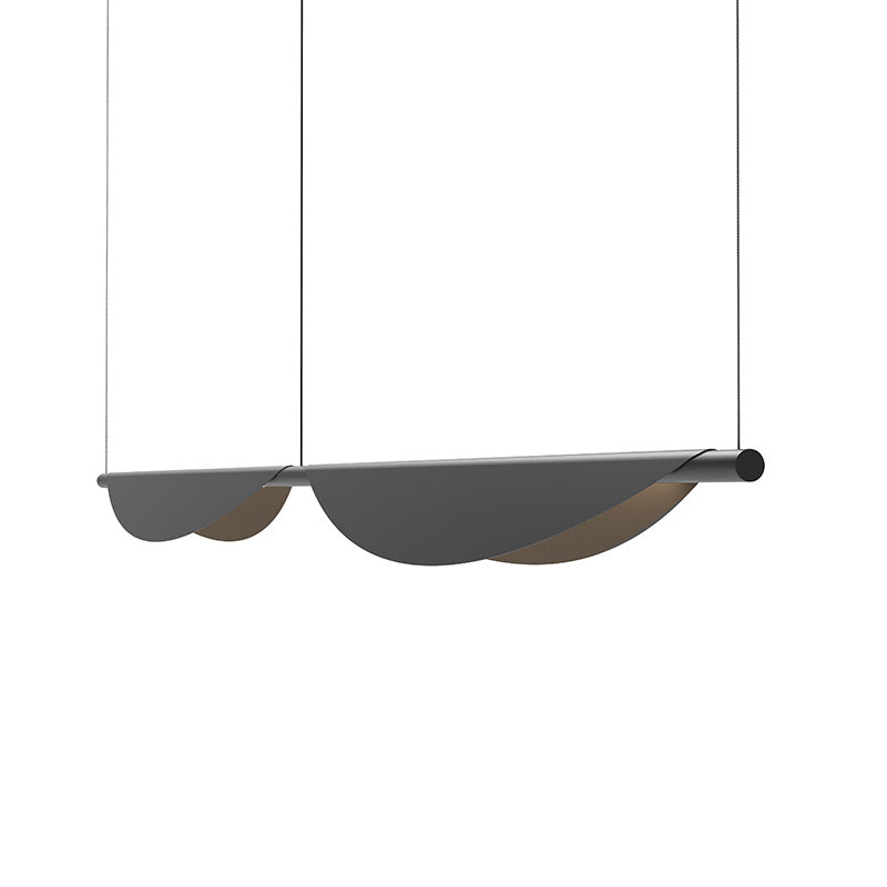 Sonneman 3122.25 LED Pendant, Satin Black