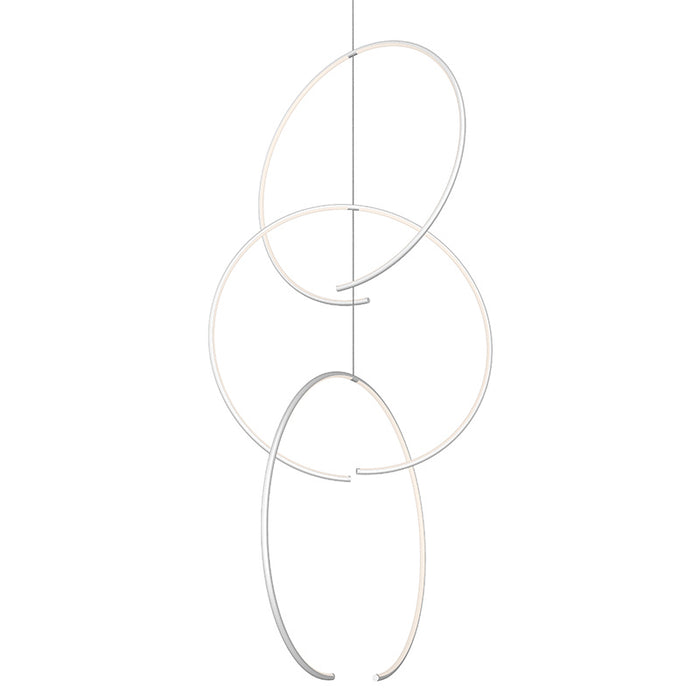 Sonneman 3153.03 LED Pendant, Satin White